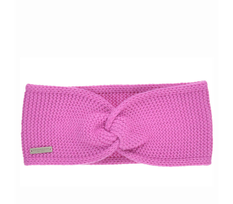 Seeberger 018835 Pink Knitted Headband