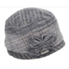 Seeberger Seeberger 019211 Check fabric Toque