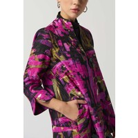 Joseph Ribkoff 233192 Abstract Print Trapeze Jacket