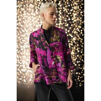 Joseph Ribkoff 233192 Abstract Print Trapeze Jacket