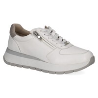 Caprice 23705 White Comb Leather Sneaker