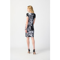 Joseph Ribkoff 241284 Floral Print Silky Dress