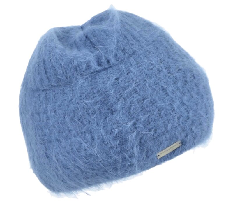 Seeberger 019285  Blue Angora Toque