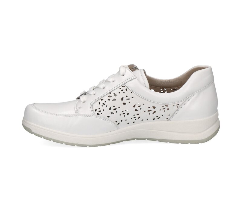 Caprice 23553 White Nappa Sneakers