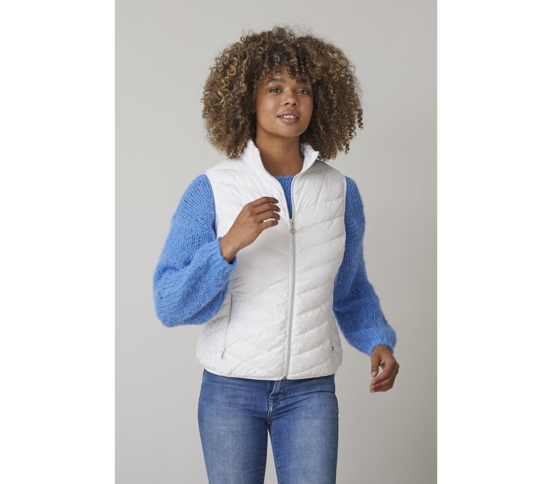 Junge LOUISE White Down Gilet