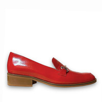 Wonders C-7401 Orangie Red Leather Loafer