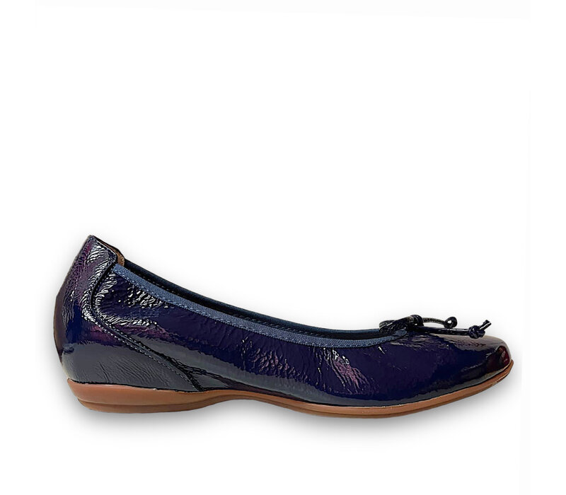 Wonders A-30130 Navy Patent Pumps