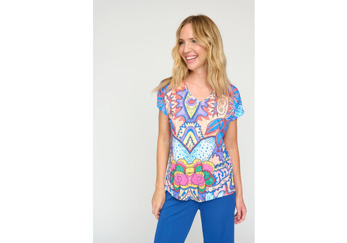 Tinta Tinta GRACIELA Colourful Stretchy Top