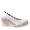 Jose Saenz Jose Saenz 6019-L White Leather Wedge