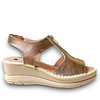 Jose Saenz 4226-M Gold Zip Sandal