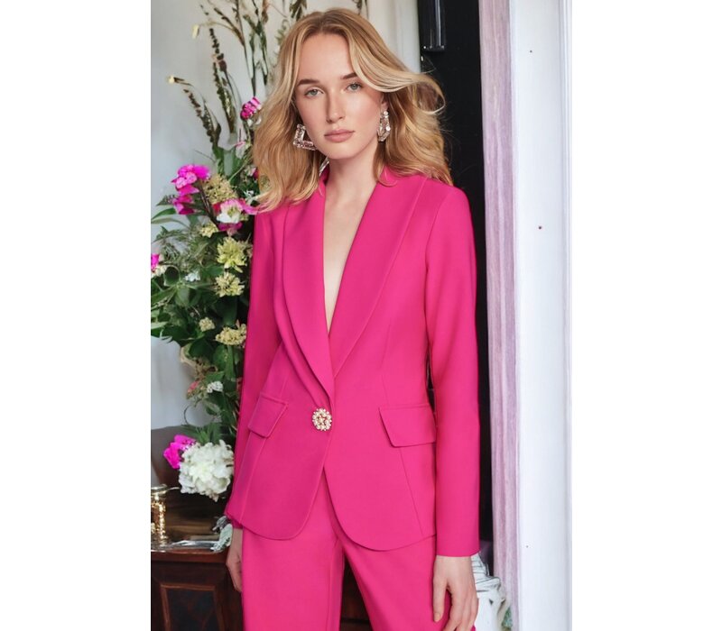 Joseph Ribkoff 241737 Shocking Pink Blazer