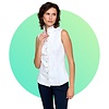 Bariloche OLVERA White Sleeveless Blouse