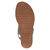 Caprice 28753 Taupe Met Velcro Sandal