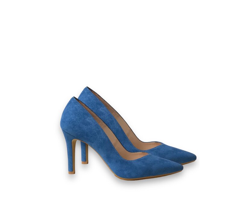 Lodi RABOT-TP Denim Suede 9cm Heel