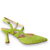 Marian Marian 3903 Lime Green 8cm Suede Sandal