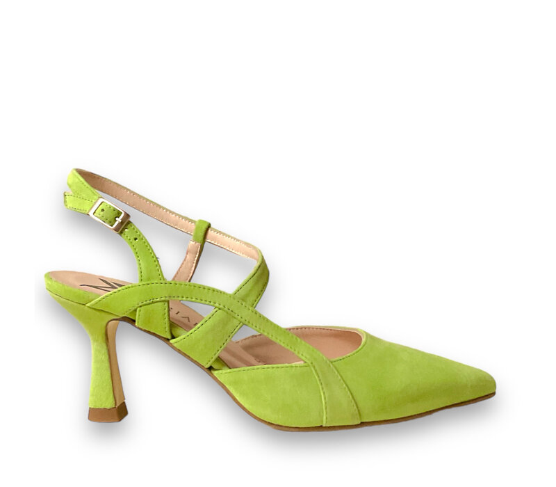 Marian 3903 Lime Green 8cm Suede Sandal