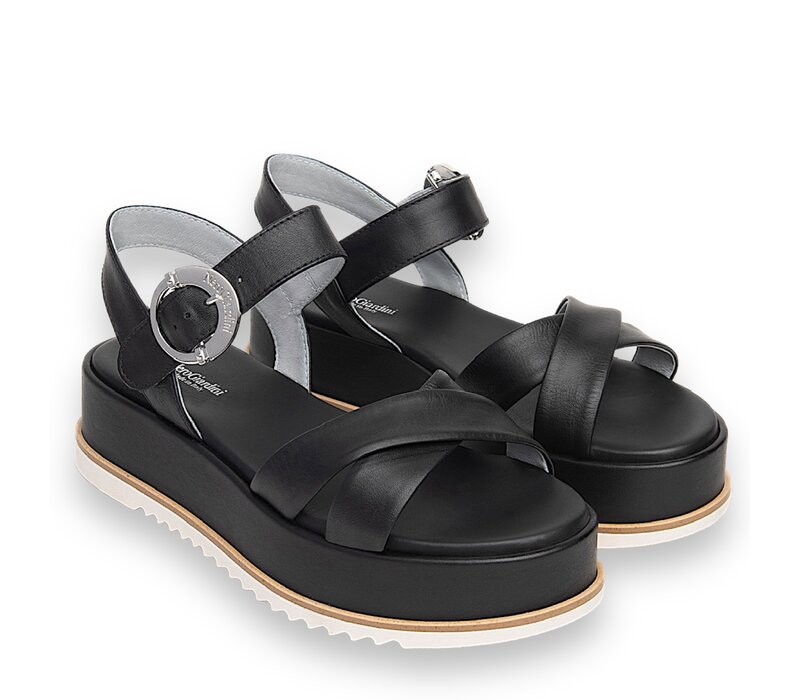 NeroGiardini E410740D Black Sandals