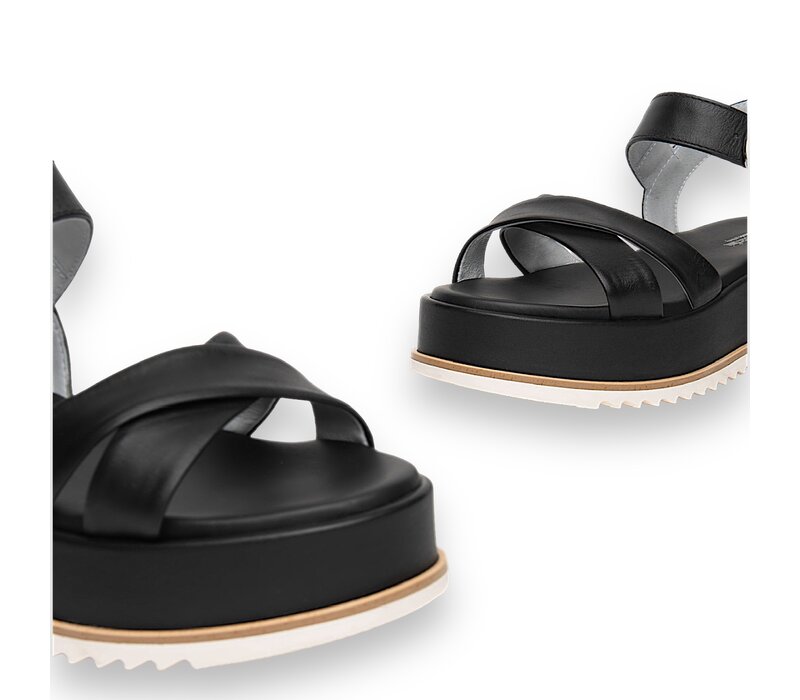 NeroGiardini E410740D Black Sandals