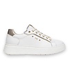 NeroGiardini NeroGiardini E409977D White/Gold Sneaker