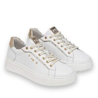 NeroGiardini E409977D White/Gold Sneaker