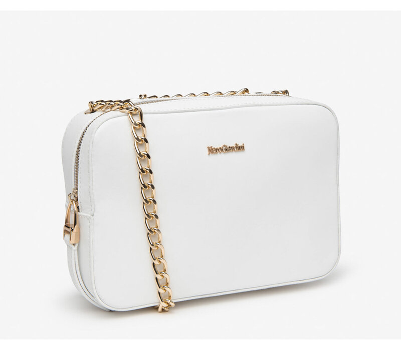 NeroGiardini E443713D White Camera Bag