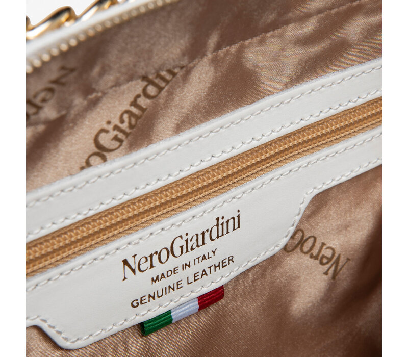 NeroGiardini E443713D White Camera Bag