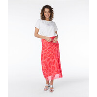 EsQualo 30006 Animal Print Mesh Skirt