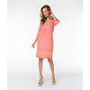 EsQualo S/S EsQualo 30003 Chain Print Dress w/Beads