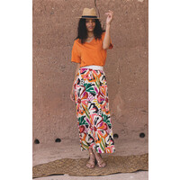Lola Espeleta JU180 Flower Print Skirt