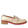 MarcoMoreo MarcoMoreo F206JNLA Cream Stud Loafer