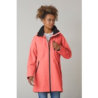 Junge JEANELLE Deep Coral Weatherproof Coat