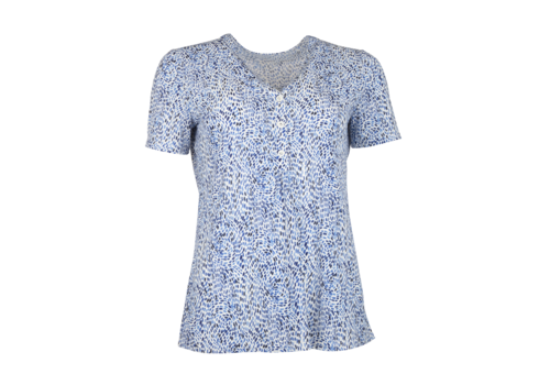 Julie Guerlande Julie Guerlande TS800 Blue Stretch T-Shirt