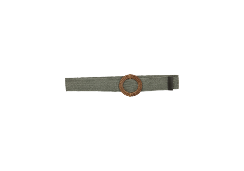 Julie Guerlande Julie Guerlande AH100 Green Elasticated Belt