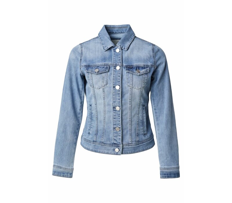 Salsa Medium Wash Denim Trucker Jacket