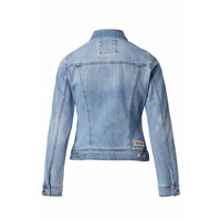 Salsa Medium Wash Denim Trucker Jacket