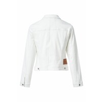 Salsa White Classic Denim Jacket