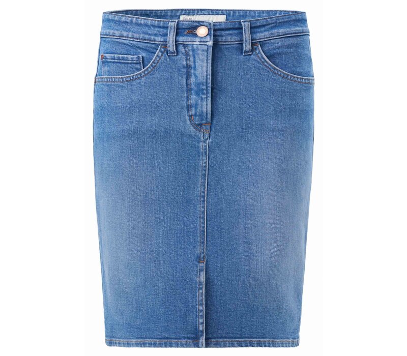 Salsa FAITH Medium Light Wash Denim Skirt