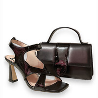 Marian 52902 Black Patent 9cm Sandals