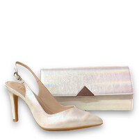 Lodi L903 Rainbow Leather Clutch Bag