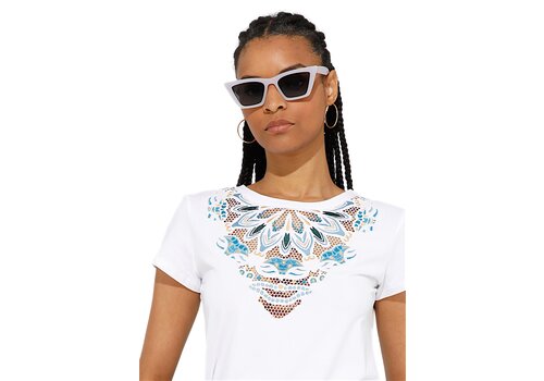 Goa Goa Goa Goa 205065 Mosaic Motif T-Shirt