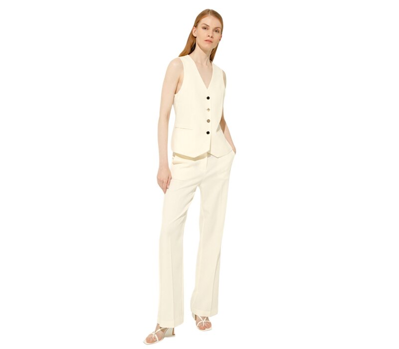 Goa Goa 208050 (Jewel) Cream Flared Pants