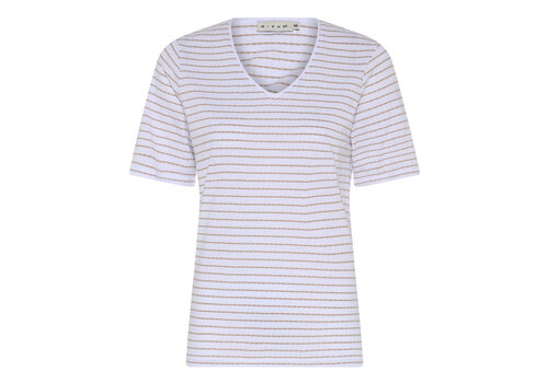 Micha S/S Micha 174 176 Cotton Stripe T-Shirt