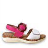Milly & Co. Milly & Co. B941660 White/Fuchsia Sandals