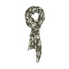 Julie Guerlande Julie Guerlande AC204 Olive Flowery Scarf