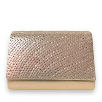 Glamour RIGA Gold Gemstone Clutch Bag
