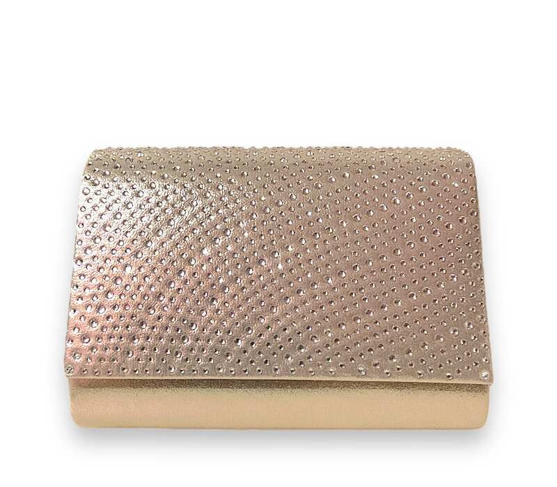 Glamour RIGA Gold Gemstone Clutch Bag