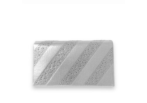 Glamour Glamour MINSK Silver Clutch Bag