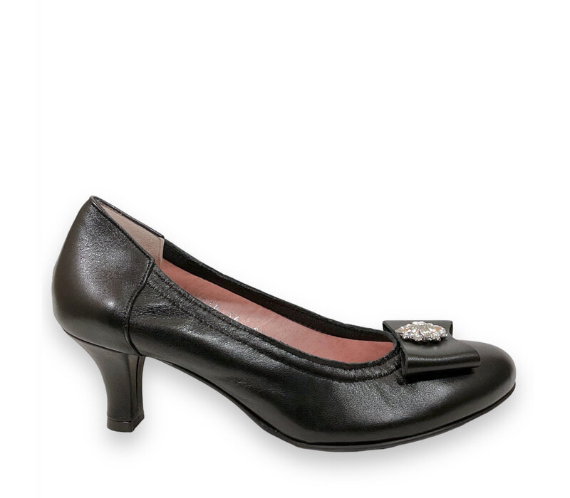 Le Babe 3030S Black Diamonte Leather