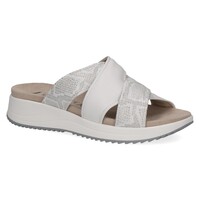 Caprice 27203 White Comb G-Fit Sandals