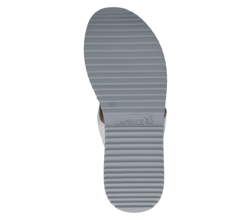 Caprice 27203 White Comb G-Fit Sandals